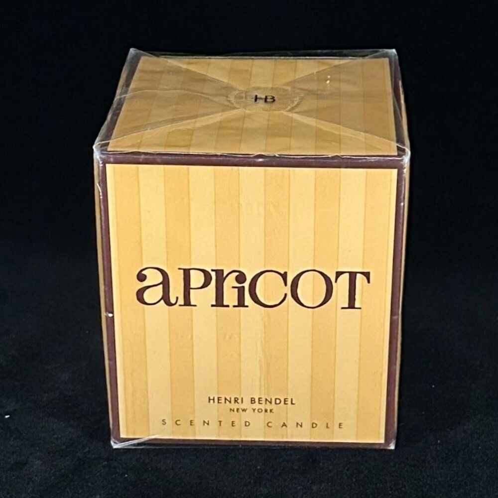 Henri Bendel Home New York APRICOT Scented Candle 10 oz *NEW & SEALED